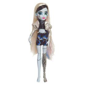 Monster High Doll Amped Up Frankie Stein Rockstar Fashion Doll Mattel 2023